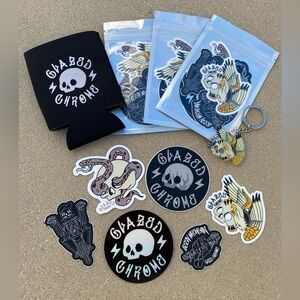 Glazed Chrome Sticker Pack